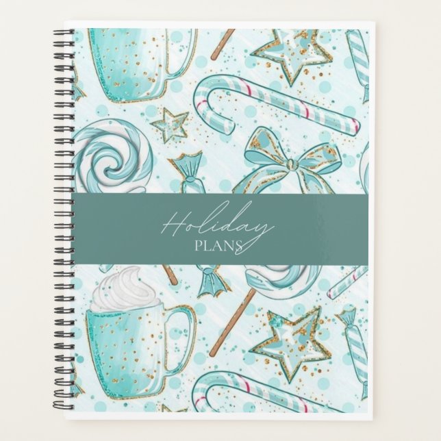 cute holiday christmas planner (Front)