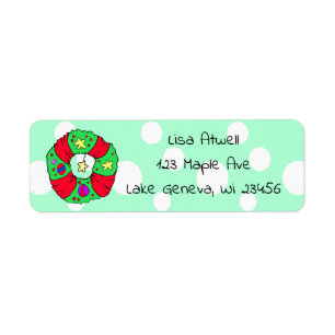 Cute Holiday Christmas Wreath