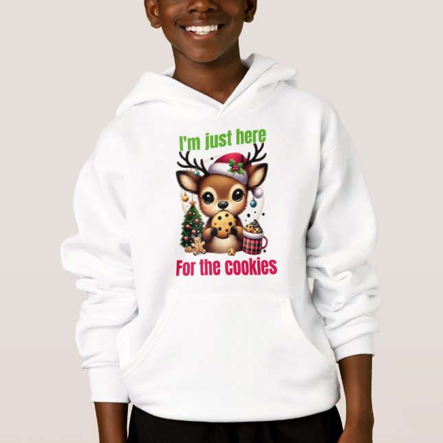 Cute Holiday Design – I'm Just Here for the Cookie (Front)