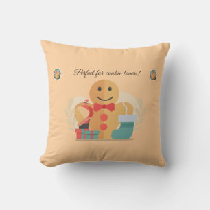 Cute Holiday Gift for Cookie Lovers Cushion