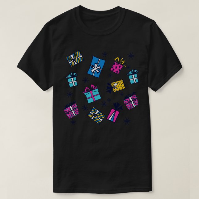 Cute Holiday Gifts T-Shirt (Design Front)