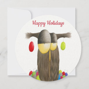 Cute Holiday Owl