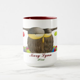 Cute Holiday Owl Mug