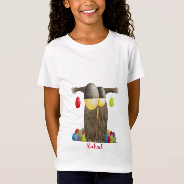 Cute Holiday Owl T-Shirt (Front)