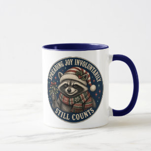 Cute Holiday Racoon Mug