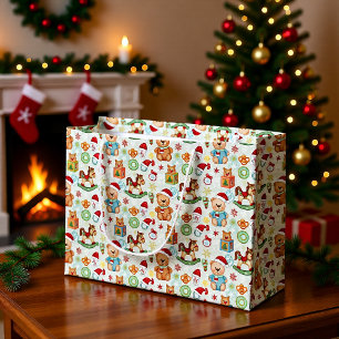 Cute Holiday Toys Gift Bag