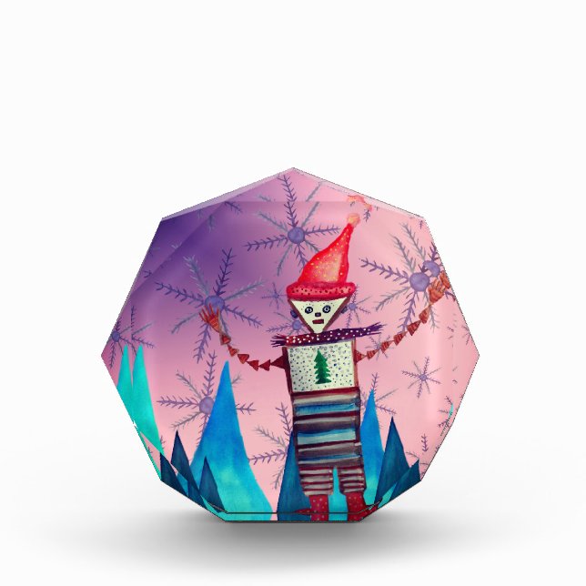 Cute Holidays Photo Block (Front)