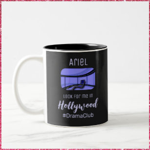 Cute Hollywood Rising Star Two-Tone Coffee Mug