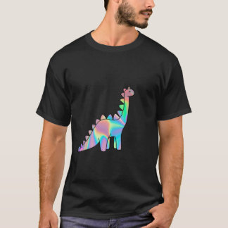 Cute Holographic dinosaur T-Shirt