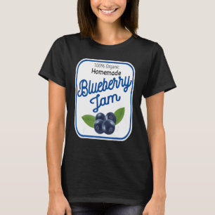 Cute Homemade Blueberry Jam Easy Lazy Halloween Co T-Shirt
