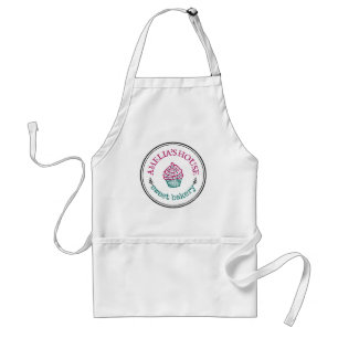 Cute Homemade Personalised Business Logo Custom Standard Apron