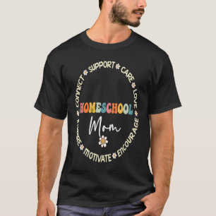 Cute Homeschool Mom Squad Appreciation Week back t T-Shirt