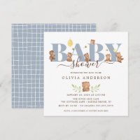 Cute Honey Bear Baby Shower
