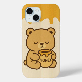 Cute Honey Bear IPhone case 
