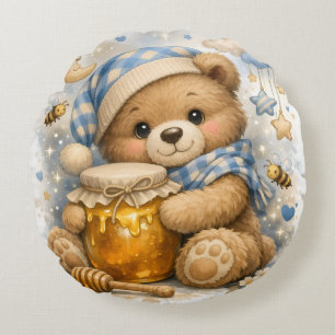 Cute Honey Bear Pillow