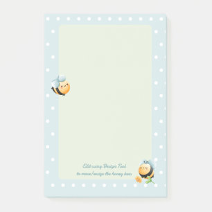 Cute Honey Bee Kids Post-it Notes