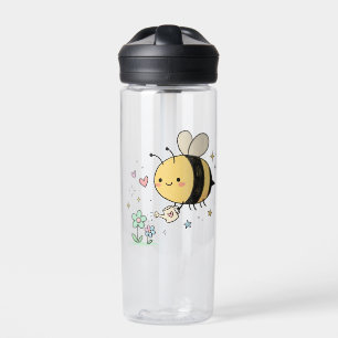  Cute Honeybee  Kawaii Bumblebee for teachers gift Water Bottle