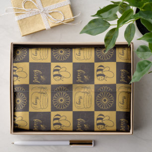 Cute Honeybee  Tissue Paper