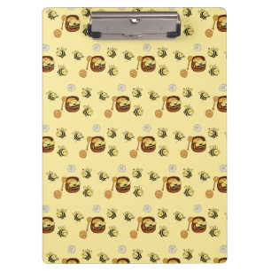 Cute Honeybee with Sweet Honey Clipboard