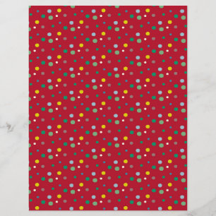 Cute Hoot Hoot Holidays Scrapbook Paper