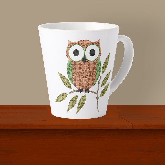 Cute Hoot Owl Espresso Mug (Creator Uploaded)