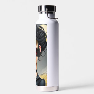 Cute Horrible girl Water Bottle