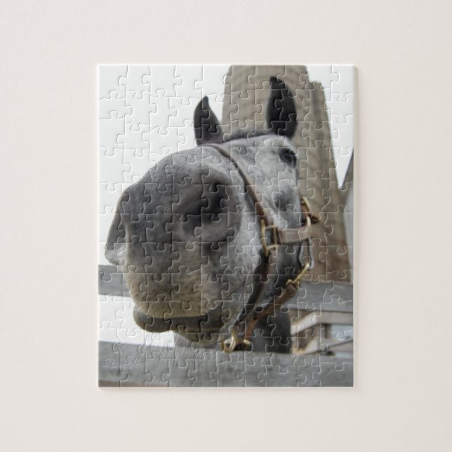 Cute Horse Close Up Jigsaw Puzzle (Vertical)