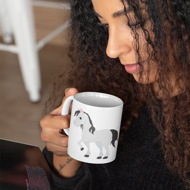 Cute Horse Coffee Mug (Creator Uploaded)