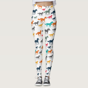 Cute Horse Pattern Leggings