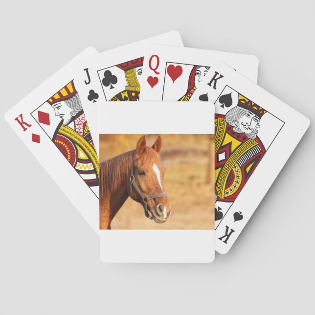 CUTE HORSE PLAYING CARDS (Back)