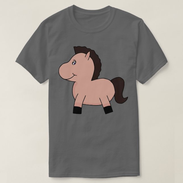 Cute Horse T-Shirt (Design Front)