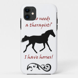 Cute Horse Therapist iPhone 5 Case-Mate Case