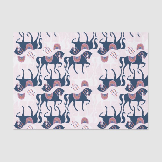 Cute Horse Tissue Paper (Front)