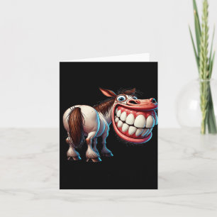 Cute Horse With Old Age Comes New Skills You Can S Card