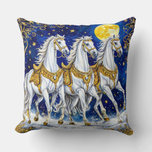 Cute Horses Cushion