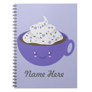 Cute Hot chocolate Notebook