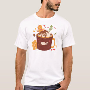 Cute Hot Chocolate with Gingerbread T-Shirt