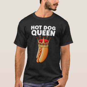 Cute Hot Dog Design For Women Girls Sausage Hotdog T-Shirt