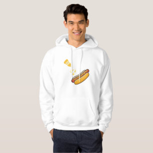 Cute Hot Dog & Mustard Bottle Hoodie
