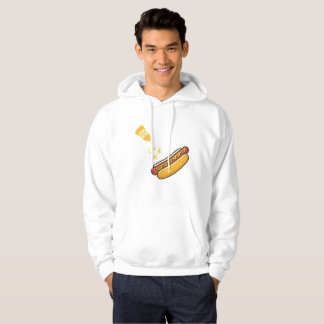 Cute Hot Dog & Mustard Bottle Hoodie