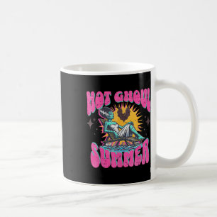 Cute Hot Ghoul Summer Funny Horror Summer Beach Ha Coffee Mug