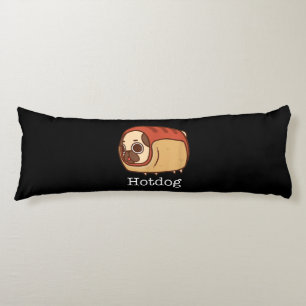 Cute Hotdog Lovely Pug Dog Lover Body Cushion