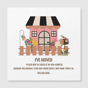 Cute House   New Home Moving Announcement