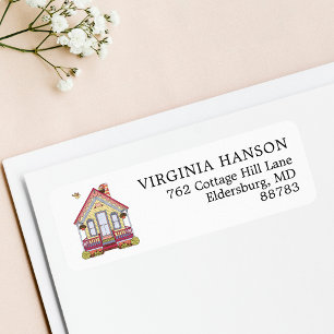 Cute House Return Address 