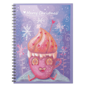 cute house  Xmas  Notebook