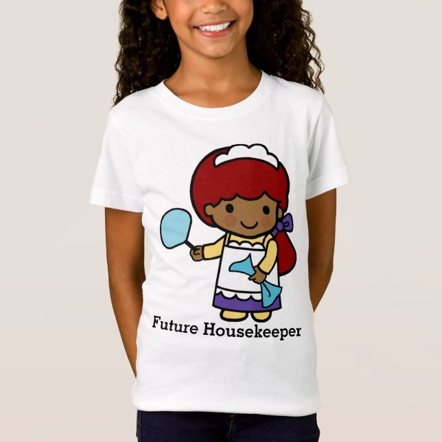 Cute Housekeeper T-Shirt (Front)
