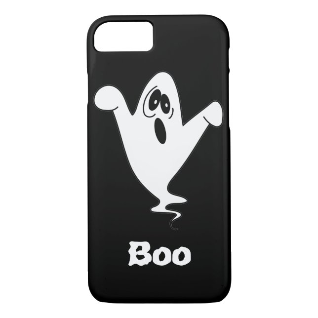 Cute Howling Ghost Halloween Case-Mate iPhone Case (Back)