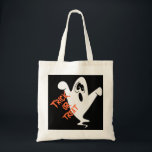 Cute Howling Ghost Trick or Treat Tote Bag<br><div class="desc">An adorable ghost howls at all who approach. Use for Halloween parties,  trick-or-treating,  or simply enjoy it during the Halloween season as a carry-all.</div>