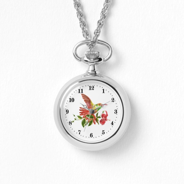 cute hummingbird animal lovers  watch (Front)