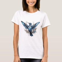 Cute Hummingbird design T-Shirt